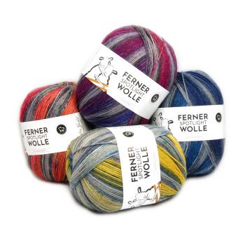 Ferner Lungauer Spotlightwolle 4-fach mit Mohair Effekt